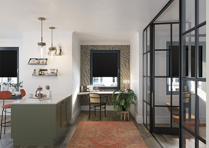 Solaris, Noir - Clip Fit Pleated Blind - Image 8
